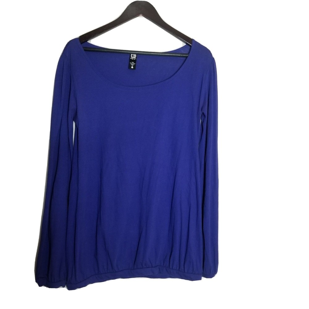 Alternative Vintage Soft Women's Top Blue Size Large 100% Pima Cotton